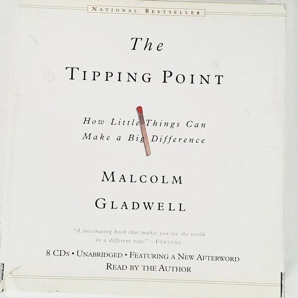 The Tipping Point: How Little Things Can Make a Big Difference Malcolm Gladwell - Picture 1 of 3